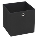vidaXL Cutii de depozitare, 4 buc., negru 32x32x32 cm material nețesut vidaXL Cutii de depozitare, 4 buc., negru 32x32x32 cm material nețesut