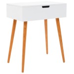 vidaXL Masă de toaletă cu oglindă, MDF, 60 x 40 x 75 cm vidaXL Masă de toaletă cu oglindă, MDF, 60 x 40 x 75 cm