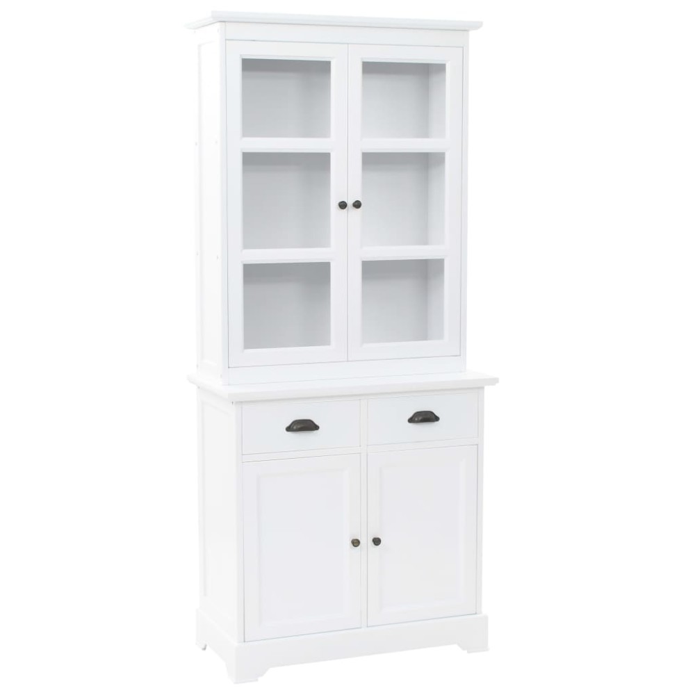 vidaXL Dulap galez cu 4 uși, 80x40x180 cm, MDF și lemn de pin