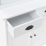 vidaXL Dulap galez cu 4 uși, 80x40x180 cm, MDF și lemn de pin
