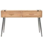 vidaXL Masă consolă Lemn masiv de brad 115x40,5x76 cm vidaXL Masă consolă Lemn masiv de brad 115x40,5x76 cm