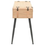 vidaXL Masă consolă Lemn masiv de brad 115x40,5x76 cm vidaXL Masă consolă Lemn masiv de brad 115x40,5x76 cm