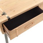vidaXL Masă consolă Lemn masiv de brad 115x40,5x76 cm vidaXL Masă consolă Lemn masiv de brad 115x40,5x76 cm