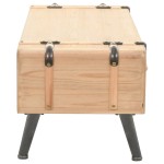 vidaXL Dulap TV din lemn masiv de brad, 120x33x35 cm