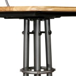 vidaXL Scaune de bar, 2 buc., lemn masiv de tec reciclat vidaXL Scaune de bar, 2 buc., lemn masiv de tec reciclat