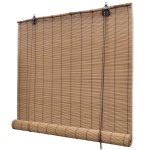 vidaXL Jaluzea tip rulou, maro, 150 x 160 cm, bambus vidaXL Jaluzea tip rulou, maro, 150 x 160 cm, bambus