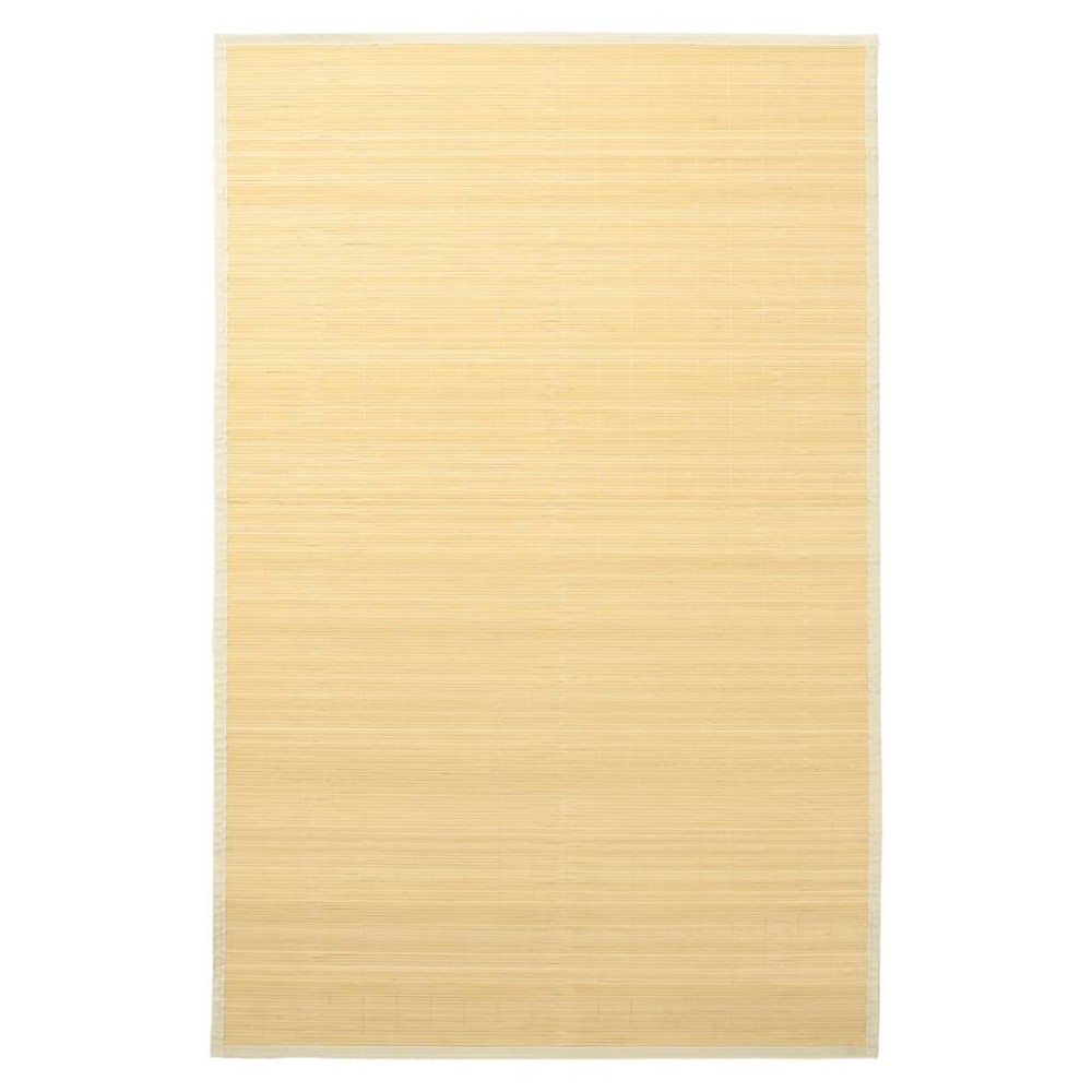 vidaXL Covor din bambus, natural, 100 x 160 cm