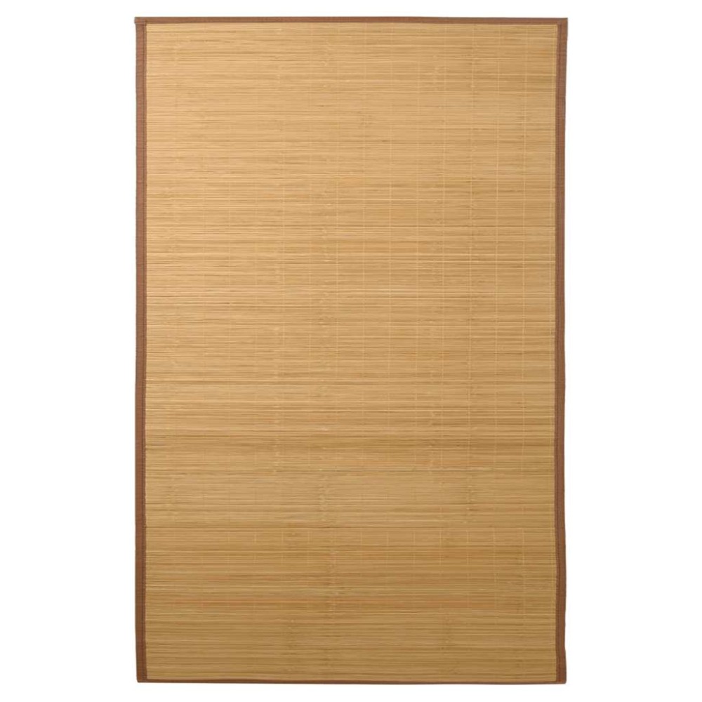 vidaXL Covor din bambus, maro, 100x160 cm
