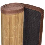 vidaXL Covor din bambus, 160 x 230 cm, maro