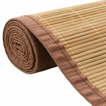 vidaXL Covor din bambus, 160 x 230 cm, maro