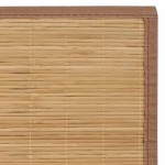 vidaXL Covor din bambus, 160 x 230 cm, maro