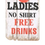 vidaXL Cuier de perete cu 6 cârlige MEN LADIES, 120 x 40 cm vidaXL Cuier de perete cu 6 cârlige MEN LADIES, 120 x 40 cm