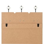 vidaXL Cuier de perete cu 6 cârlige, 120x40 cm, HAPPY LOVE vidaXL Cuier de perete cu 6 cârlige, 120x40 cm, HAPPY LOVE