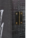 vidaXL Paravan cameră pliabil, negru&alb, 228 x 170 cm, imprimeu pene vidaXL Paravan cameră pliabil, negru&alb, 228 x 170 cm, imprimeu pene