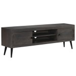 vidaXL Comodă TV, lemn masiv de mango, 140 x 30 x 45 cm vidaXL Comodă TV, lemn masiv de mango, 140 x 30 x 45 cm