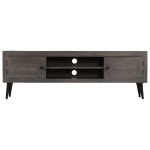 vidaXL Comodă TV, lemn masiv de mango, 140 x 30 x 45 cm vidaXL Comodă TV, lemn masiv de mango, 140 x 30 x 45 cm