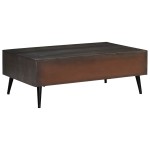 vidaXL Masuta de cafea lemn masiv de mango 100x60x35 cm