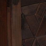 vidaXL Comodă TV, 140 x 30 x 45 cm, lemn masiv reciclat