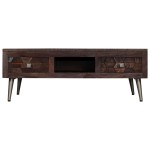 vidaXL Măsuță de cafea, 100 x 60 x 35 cm, lemn masiv reciclat vidaXL Măsuță de cafea, 100 x 60 x 35 cm, lemn masiv reciclat