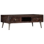 vidaXL Măsuță de cafea, 100 x 60 x 35 cm, lemn masiv reciclat vidaXL Măsuță de cafea, 100 x 60 x 35 cm, lemn masiv reciclat