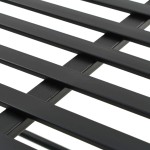 vidaXL Bancă în stil vintage, negru, metal, 83x42x55 cm vidaXL Bancă în stil vintage, negru, metal, 83x42x55 cm