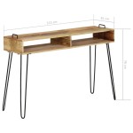 vidaXL Masă consolă, 115 x 35 x 76 cm, lemn masiv de mango vidaXL Masă consolă, 115 x 35 x 76 cm, lemn masiv de mango