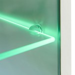vidaXL Set comodă TV de perete, 5 piese, lumini LED, alb lucios vidaXL Set comodă TV de perete, 5 piese, lumini LED, alb lucios