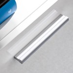 vidaXL Set comodă TV de perete, 5 piese, lumini LED, alb lucios vidaXL Set comodă TV de perete, 5 piese, lumini LED, alb lucios