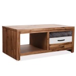 vidaXL Măsuță de cafea, lemn masiv de acacia, 90x50x37,5 cm vidaXL Măsuță de cafea, lemn masiv de acacia, 90x50x37,5 cm