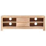 vidaXL Comodă TV, lemn masiv de acacia, maro deschis, 120x30x40 cm vidaXL Comodă TV, lemn masiv de acacia, maro deschis, 120x30x40 cm