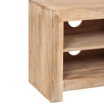 vidaXL Comodă TV, lemn masiv de acacia, maro deschis, 120x30x40 cm vidaXL Comodă TV, lemn masiv de acacia, maro deschis, 120x30x40 cm