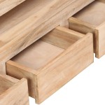 vidaXL Comodă TV, lemn masiv de acacia, 90 x 30 x 55 cm, maro deschis vidaXL Comodă TV, lemn masiv de acacia, 90 x 30 x 55 cm, maro deschis