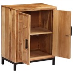 vidaXL Servantă, maro, 60x35x76 cm, lemn masiv de acacia