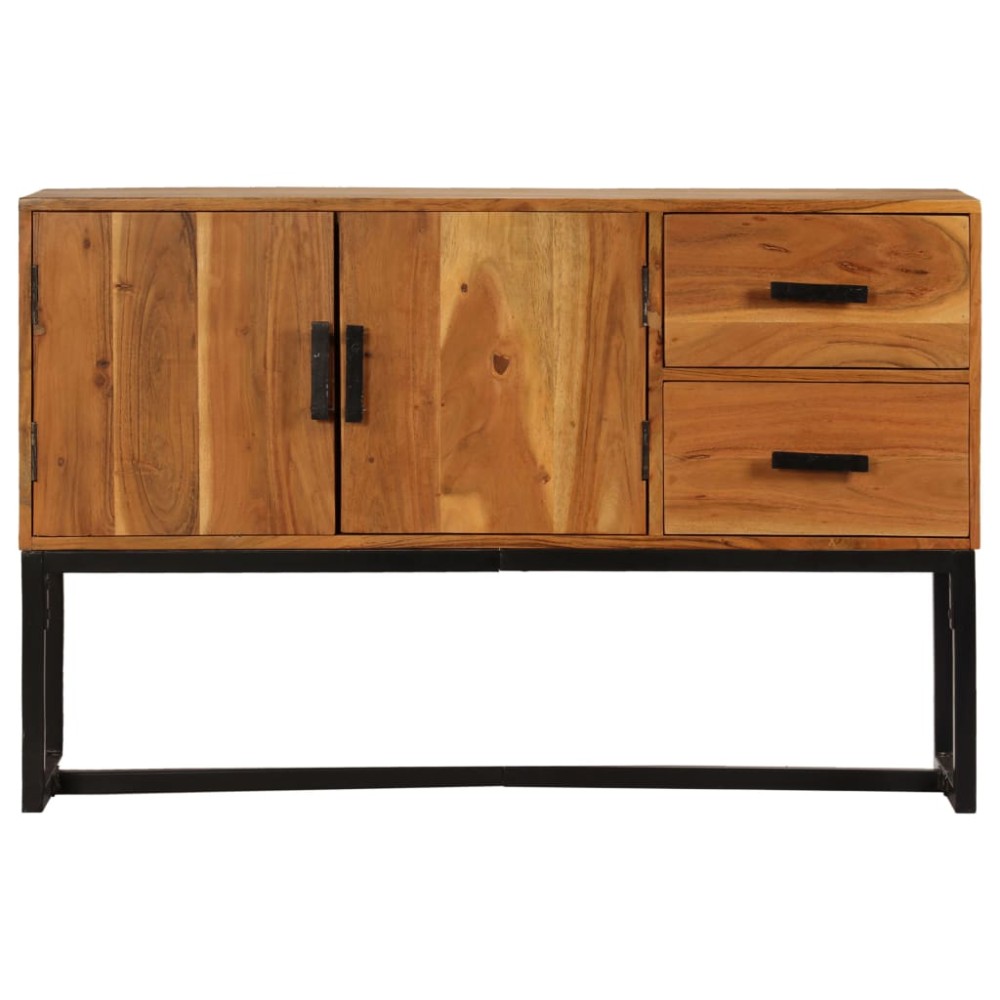 vidaXL Servantă, maro, 110x30x70 cm, lemn masiv de acacia