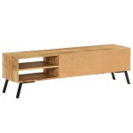 vidaXL Comodă TV, lemn masiv de mango, 140 x 30 x 40 cm vidaXL Comodă TV, lemn masiv de mango, 140 x 30 x 40 cm