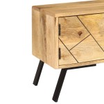 vidaXL Comodă TV, lemn masiv de mango, 140 x 30 x 40 cm vidaXL Comodă TV, lemn masiv de mango, 140 x 30 x 40 cm