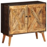 vidaXL Dulap, lemn masiv de mango, 85 x 30 x 75 cm vidaXL Dulap, lemn masiv de mango, 85 x 30 x 75 cm