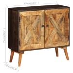 vidaXL Dulap, lemn masiv de mango, 85 x 30 x 75 cm vidaXL Dulap, lemn masiv de mango, 85 x 30 x 75 cm