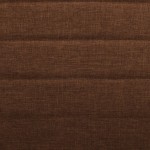 vidaXL Scaune de bucătărie, 2 buc., maro, material textil