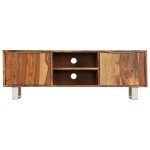vidaXL Comodă TV, acacia masiv, finisaj culoarea mierii 118x30x40 cm vidaXL Comodă TV, acacia masiv, finisaj culoarea mierii 118x30x40 cm