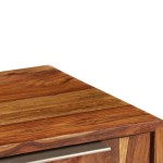 vidaXL Comodă TV, acacia masiv, finisaj culoarea mierii 118x30x40 cm vidaXL Comodă TV, acacia masiv, finisaj culoarea mierii 118x30x40 cm
