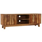 vidaXL Comodă TV, lemn masiv de acacia, 118 x 30 x 40 cm vidaXL Comodă TV, lemn masiv de acacia, 118 x 30 x 40 cm