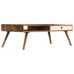 vidaXL Măsuță de cafea, 110 x 50 x 35 cm, lemn masiv de acacia vidaXL Măsuță de cafea, 110 x 50 x 35 cm, lemn masiv de acacia