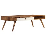 vidaXL Măsuță de cafea, 110 x 50 x 35 cm, lemn masiv de acacia vidaXL Măsuță de cafea, 110 x 50 x 35 cm, lemn masiv de acacia