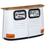 vidaXL Dulap tip camion, alb, lemn masiv de mango vidaXL Dulap tip camion, alb, lemn masiv de mango