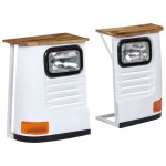 vidaXL Dulap tip camion, alb, lemn masiv de mango vidaXL Dulap tip camion, alb, lemn masiv de mango