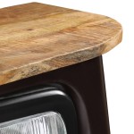 vidaXL Dulap tip camion, gri închis, lemn masiv de mango vidaXL Dulap tip camion, gri închis, lemn masiv de mango
