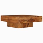 vidaXL Măsuță de cafea, 80x80x30 cm, lemn masiv de acacia vidaXL Măsuță de cafea, 80x80x30 cm, lemn masiv de acacia