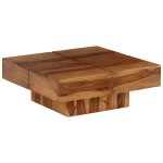 vidaXL Măsuță de cafea, 80x80x30 cm, lemn masiv de acacia vidaXL Măsuță de cafea, 80x80x30 cm, lemn masiv de acacia