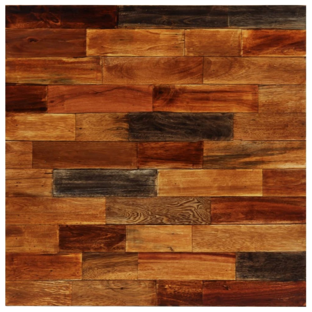 vidaXL Masă de bar, 70 x 70 x 106 cm, lemn masiv reciclat